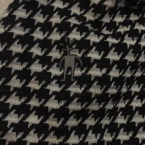 Hounds Tooth Reversible beenie